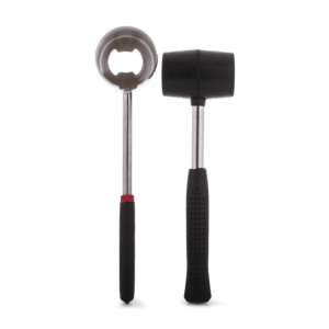 Coconut Opener Tool Set with Hammer Easy Open for Young Coconuts 1 each