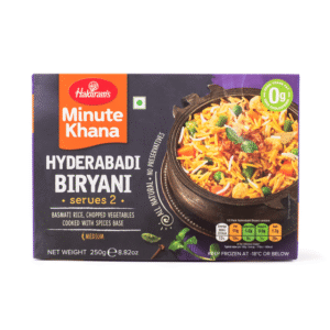 Haldiram's Minute Khana Hyderabadi Biryani, Frozen 8.82 oz