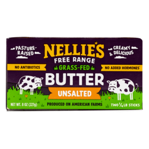 Nellie's Unsalted Butter 8 oz