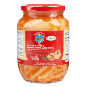 Pickled Bamboo Shoots Strips with Chili 17.64 oz