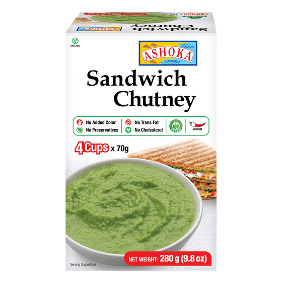 Ashoka Chutney - Sandwich Chutney 70gm Frozen 70 g
