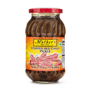 Mother's Recipe Stuffed Red Chilli Pickle 17.6 oz