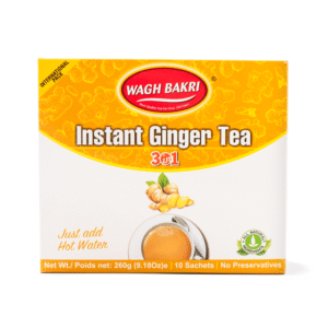 Wagh Bakri Instant Ginger Tea Premix 0.91 oz*10 pack