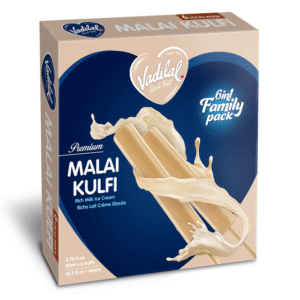 Vadilal Malai Kulfi 6X1 Family Pack 480 g