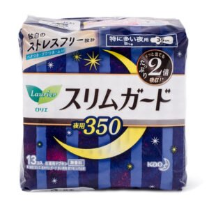 Kao Laurier Ultra Thin Overnight Sanitary Pad with Wings 35cm 13ct 1 each