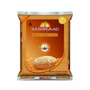 Aashirvaad Whole Wheat Atta Flour 20 lb