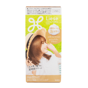 Kao Liese Creamy Bubble Color, Milk Tea Brown 1 each