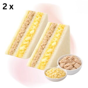 Japanese-Style Egg & Chicken Salad Sandwich 2 Pack 1 each