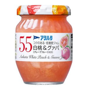 AOHATA White Peach and Guava Jam 150g 1 can