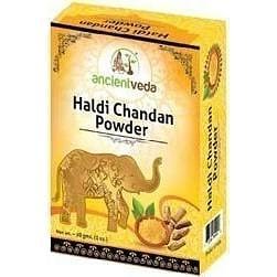 Ancient Veda Haldi Chandan Powder 1 oz