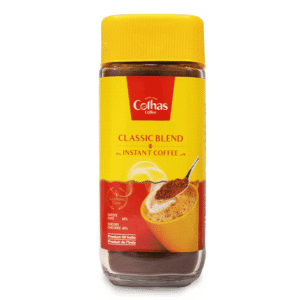 CLASSIC BLEND INSTANT COFFEE 200GM + 20G FREE GLASS BOTTLE 7.76 oz
