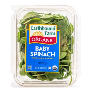 Earthbound Farm Organic Baby Spinach Clamshell 5 oz
