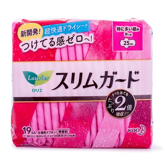 Kao Laurier Slim Guard Regular Pads 25cm 1 each