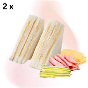 Hong-Style Egg Sheet & Ham Sandwich 2 Pack 1 each