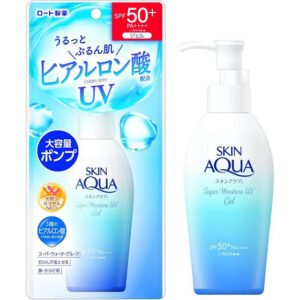 Rohto Skin Aqua Super Moisture Gel Sunscreen Pump 140 g
