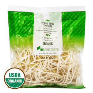 Salad Cosmo Organic Mung Bean Sprouts 255 g