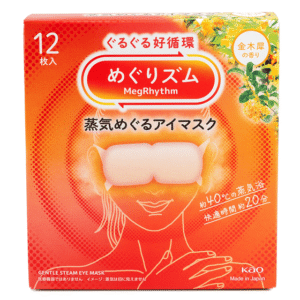 KAO MegRhythm Steam Eye Mask - Osmanthus 12pcs 1 each