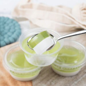Pandan Jello w. Coconut 3pcs 1 each