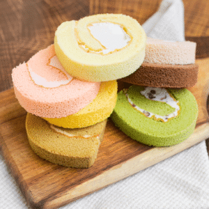 Rainbow Swiss Roll 7 differnt Favor 1 each