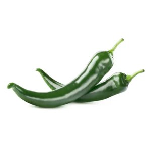 Mini Spicy Green Chilies, 1 Bag 226 g